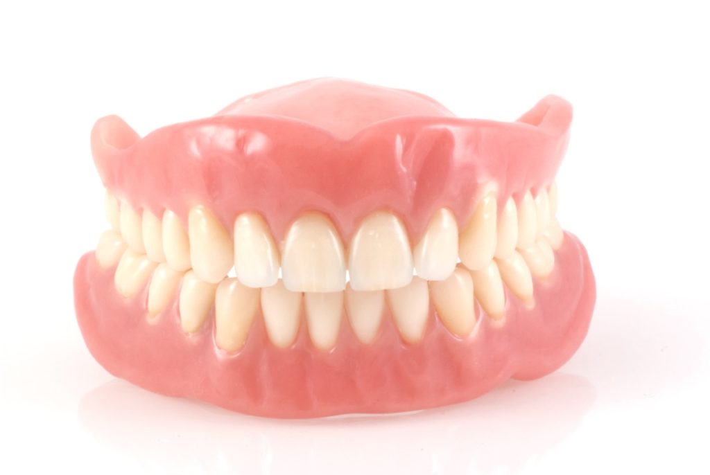 Full upper and lower denture