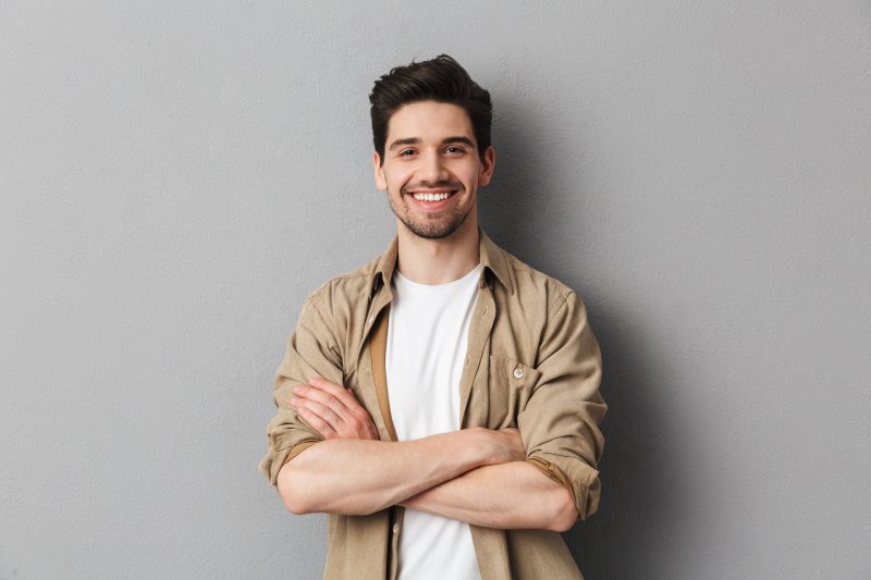 young adult with a beautiful smile